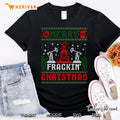 Oilfield Merry Fracking Christmas Ugly Sweater