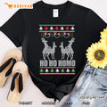 Humping Reindeer Ugly Christmas Sweater Xmas Ho