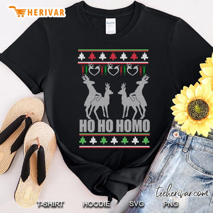 Humping Reindeer Ugly Christmas Sweater Xmas Ho