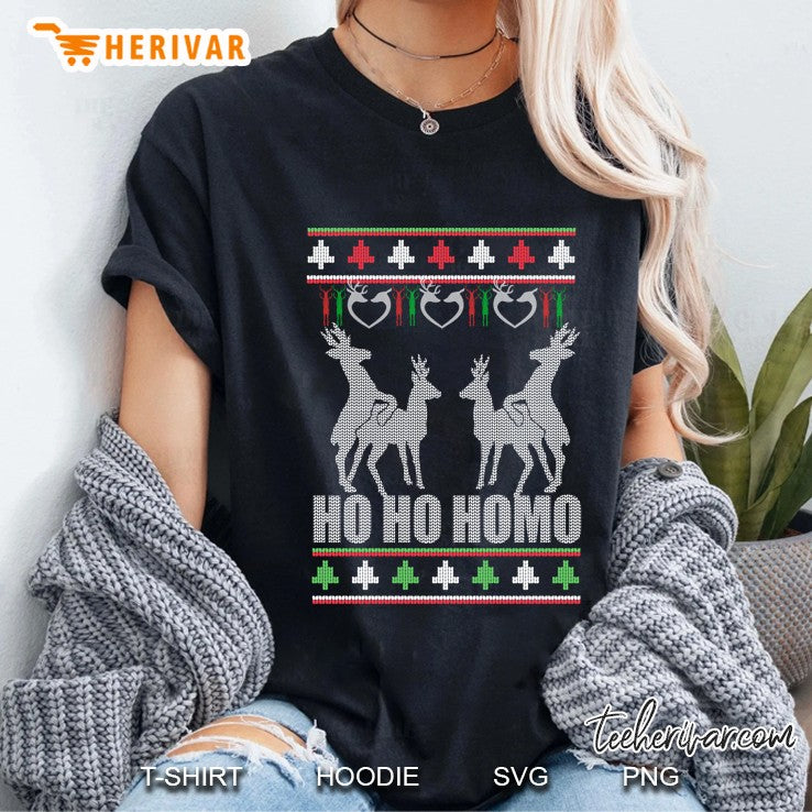 Humping Reindeer Ugly Christmas Sweater Xmas Ho