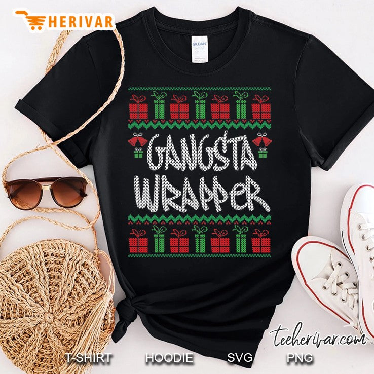 Gangsta Wrapper Ugly Christmas Sweaters