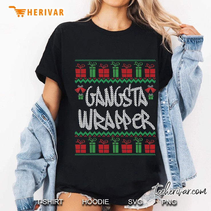 Gangsta Wrapper Ugly Christmas Sweaters