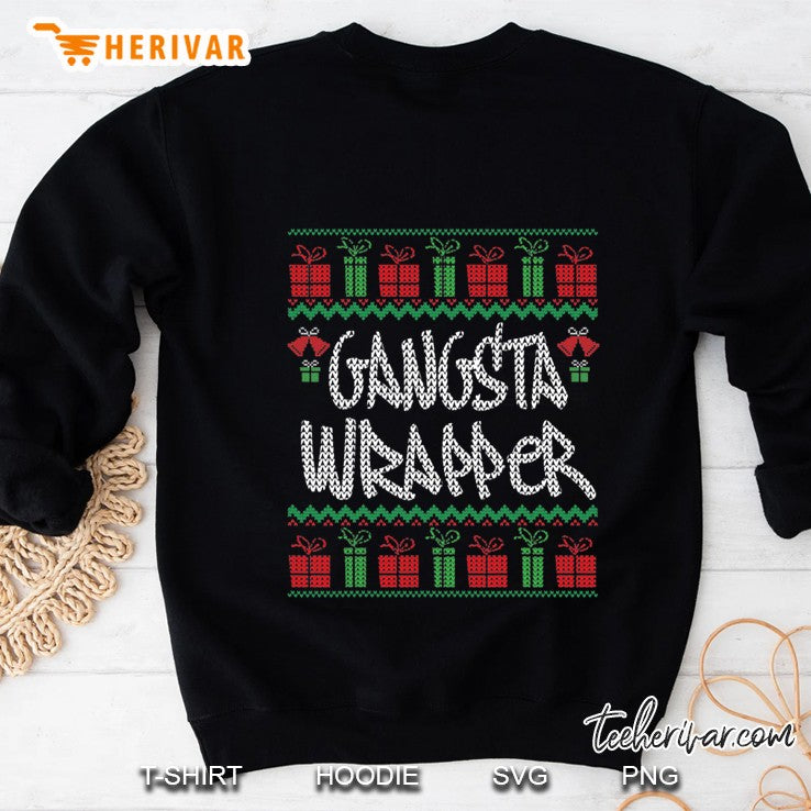 Gangsta Wrapper Ugly Christmas Sweaters