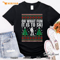 Oh What Fun It Is To Ski Ugly Christmas Sweater
