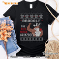 Brodolf The Red Nose Gainzdeer Gym Ugly Christmas Sweaters