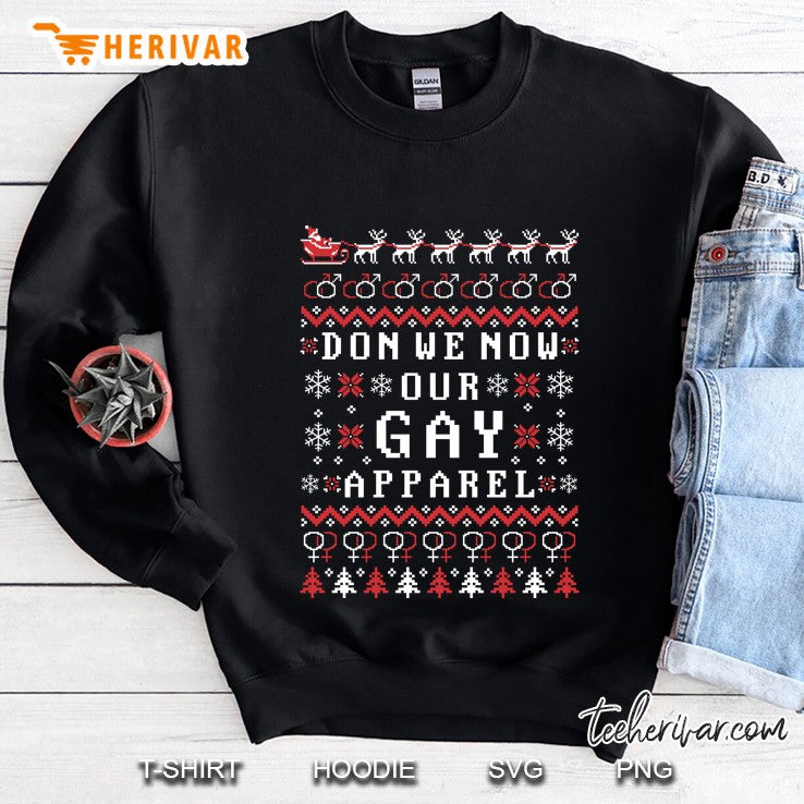 Don We Now Our Gay Apparel Lgbt Ugly Christmas Sweater