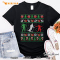 Skiing Coffee Ugly Christmas Sweater Men Women Funny