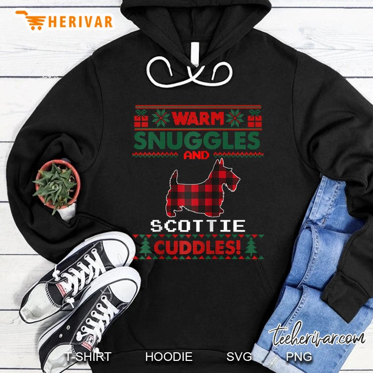 Scottie Dog Christmas Pajama Shirt Ugly Christmas Sweater