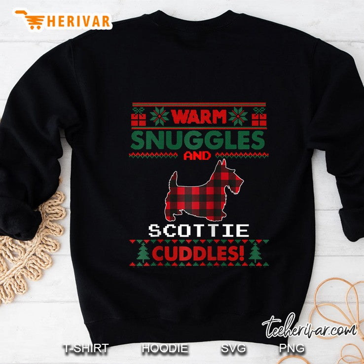 Scottie Dog Christmas Pajama Shirt Ugly Christmas Sweater