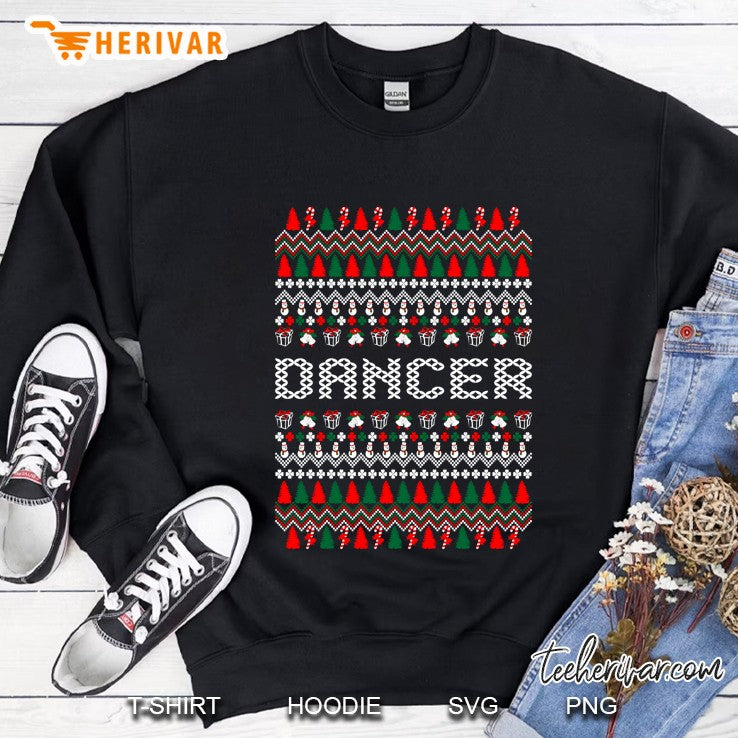 Dancing Dance Dancer Ugly Christmas Sweater