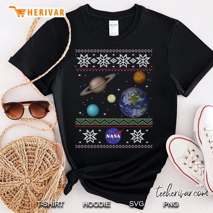 Nasa Solar System Ugly Christmas Sweater