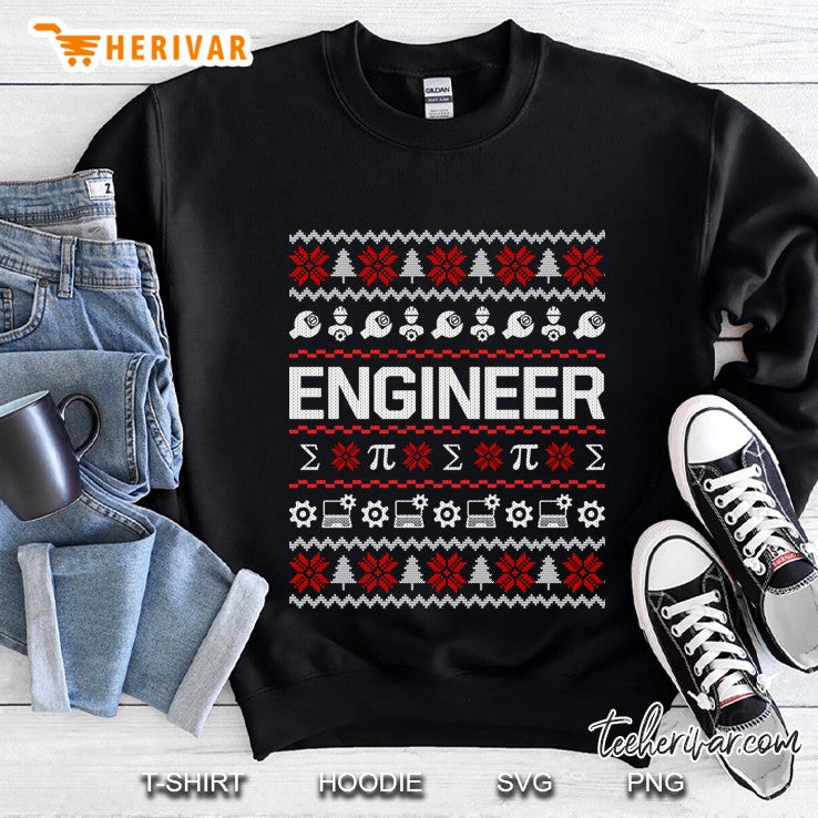 Funny Engineer Ugly Christmas Sweater Gift For Engineer