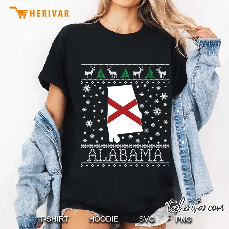 Alabama Ugly Christmas Sweater Shirt Cm