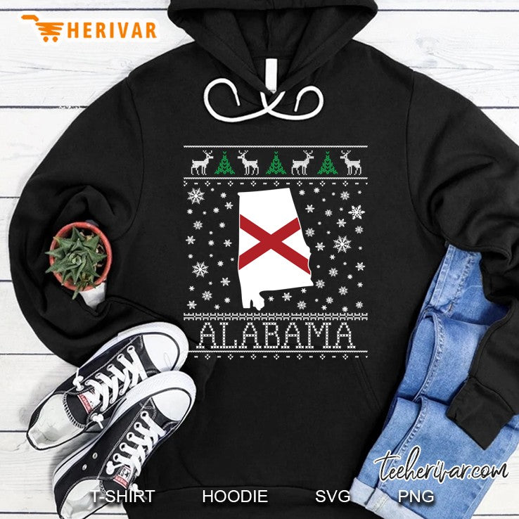 Alabama Ugly Christmas Sweater Shirt Cm
