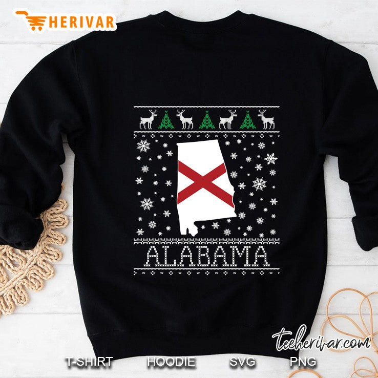 Alabama Ugly Christmas Sweater Shirt Cm