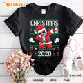Funny Christmas 2020 Santa Dabbing Wearing Mask Ugly Sweater