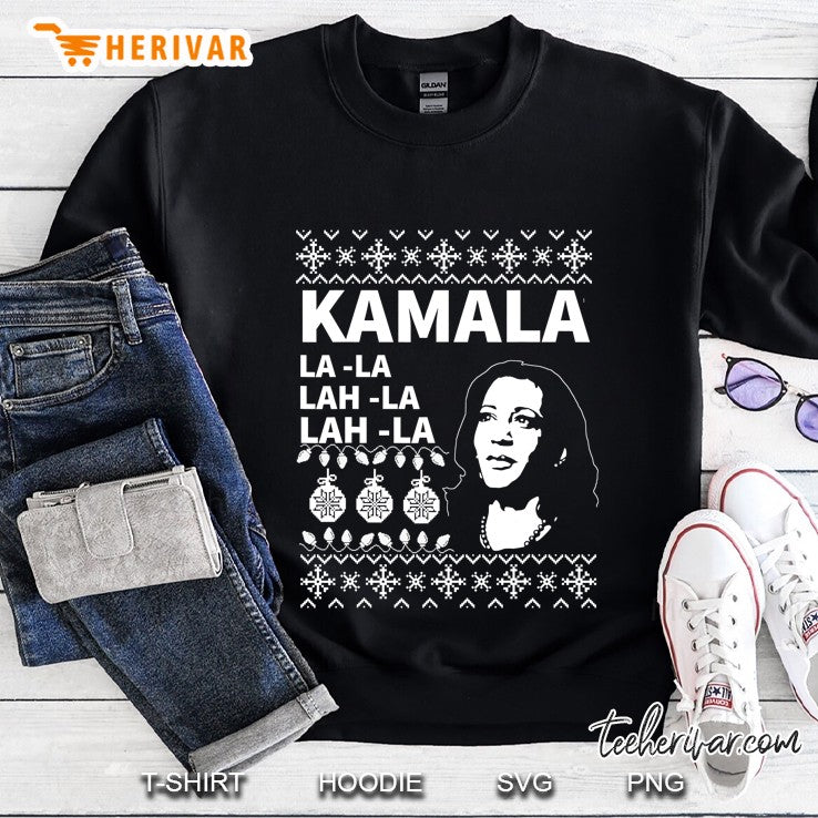Kamala Harris Ugly Christmas Sweater Style