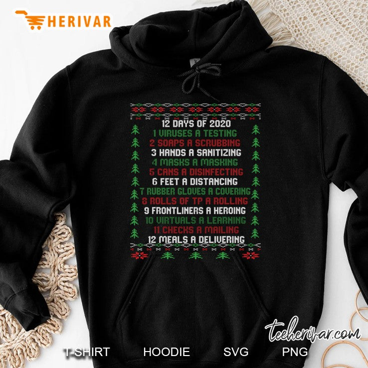 2020 Ugly Christmas Sweater 12 Days Of Christmas 2020 Ver2