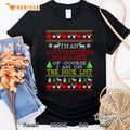 Ugly Christmas Sweater Gift For Accounting Manager Shirt