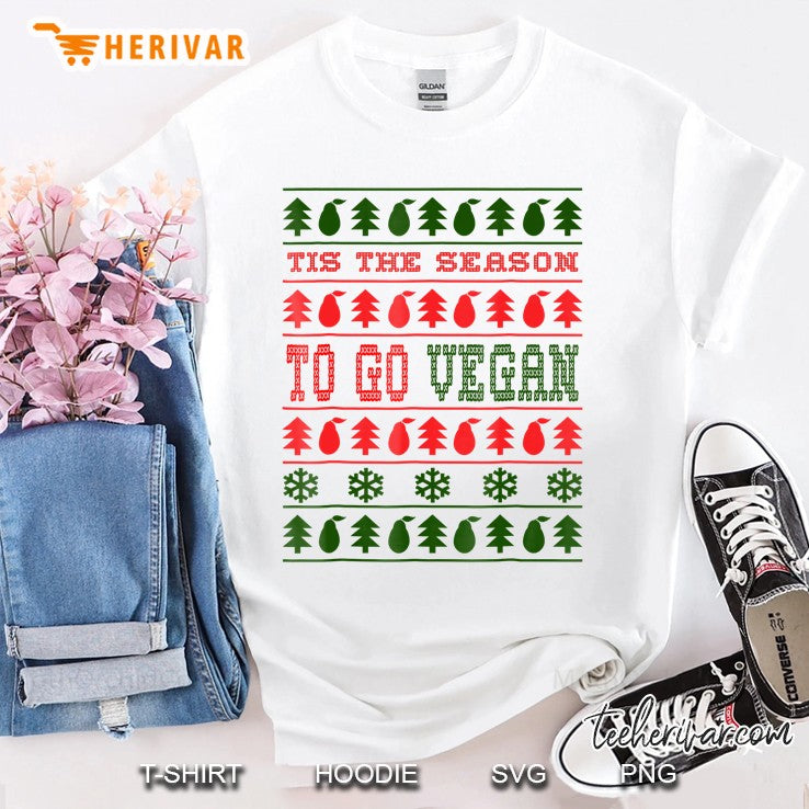 Vegan Christmas Ugly Christmas Sweater Design