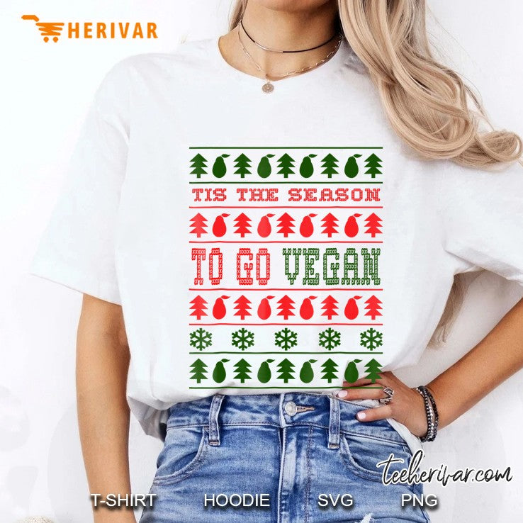 Vegan Christmas Ugly Christmas Sweater Design