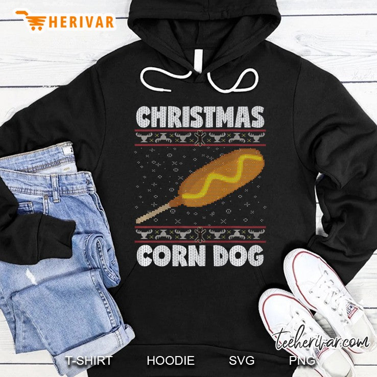 Christmas Corn Dog Funny Ugly Sweater Xmas Gift