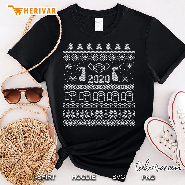 Ugly Christmas Sweater 2020 Toilet Paper Pandemic