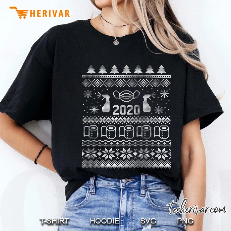 Ugly Christmas Sweater 2020 Toilet Paper Pandemic