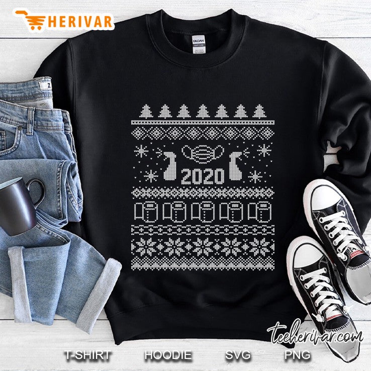 Ugly Christmas Sweater 2020 Toilet Paper Pandemic