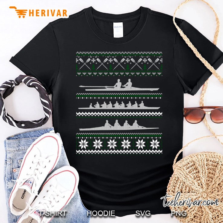 Rowing Team Funny Noel Gift Ugly Christmas Sweater