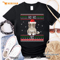 Funny Angry Cat, Ugly Christmas Sweater Style
