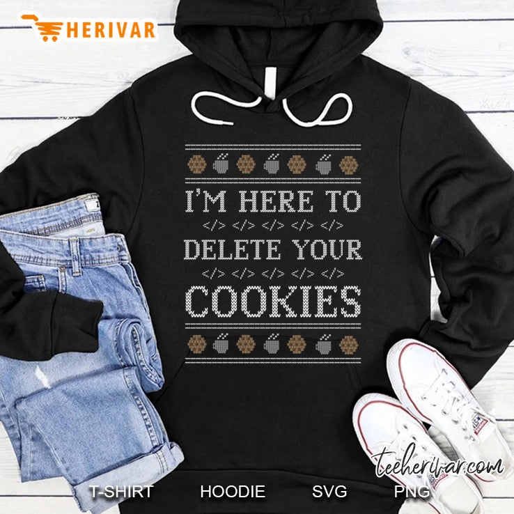 Funny Programmer Nerd Geek Christmas Cookies Ugly Sweater