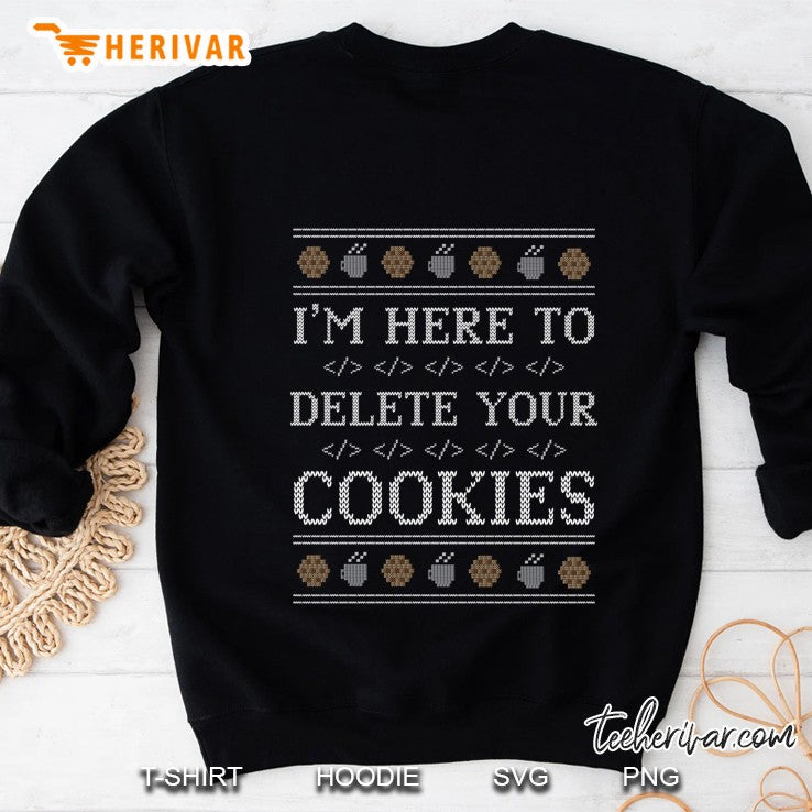 Funny Programmer Nerd Geek Christmas Cookies Ugly Sweater