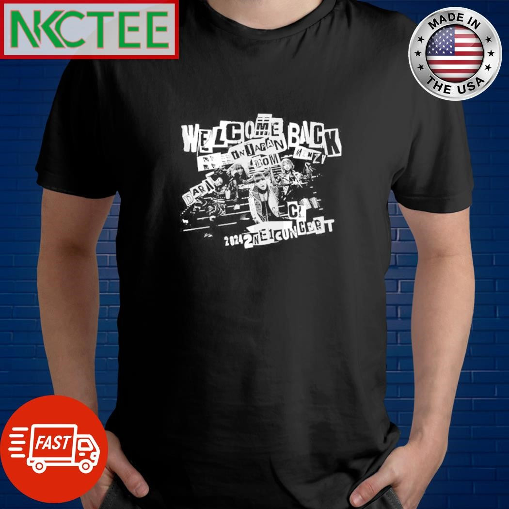 2024 2NE1 concert welcome back in Japan shirt