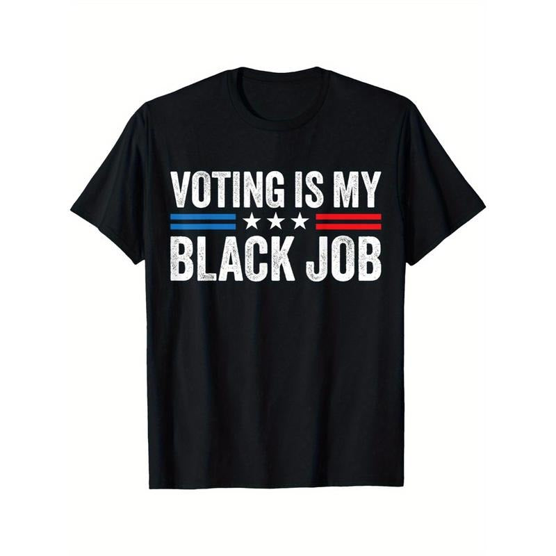 2024 Election Statement Tee - Vote is My Black Work T-Shirt for Men and Women Made in USA Hoodie, Sweatshirt | PureTeeCo.com