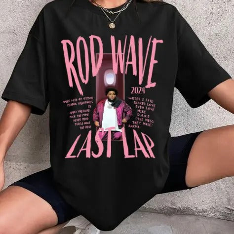 2024 Rd Wave Tour T-Shirt and Sweatshirt for Hip-Hop Fans with Cool Graphics Hoodie | PureTeeCo.com