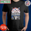 2024 World Series Champions Los Angeles Dodgers all team members shirt