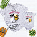 2025 Fathers Day Shirt, Our First Fathers Day Shirt, Gift For Husband, New Daddy Tees, First Fathers Day Matching Outfit...