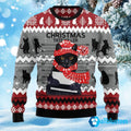 2026 Cat Christmas Tree Killer Ugly Sweater