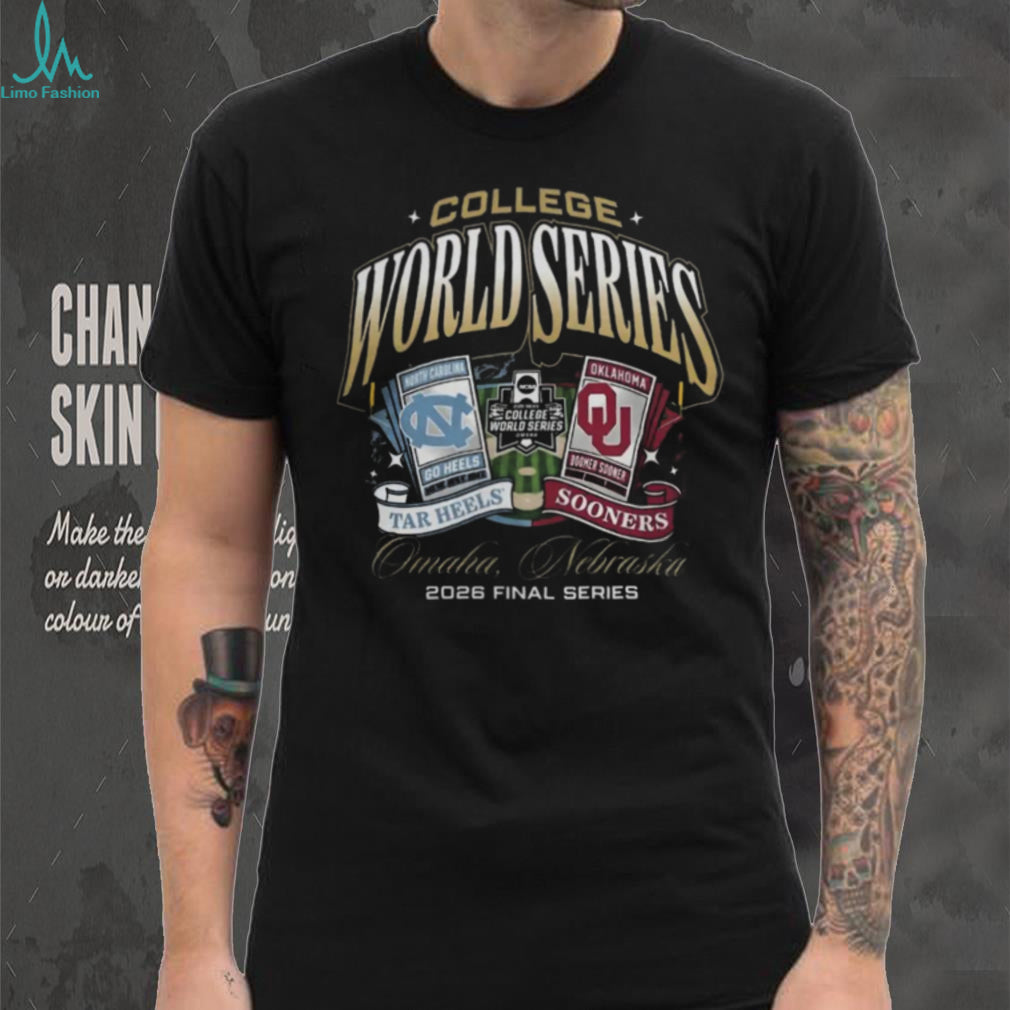 2026 College World Series Championship Matchup Tickets T Shirt