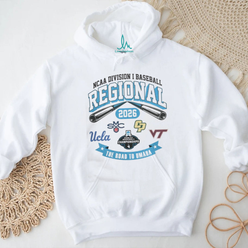 2026 NCAA Division I Baseball Regional UCLA Bruins The Road To Omaha Shirt