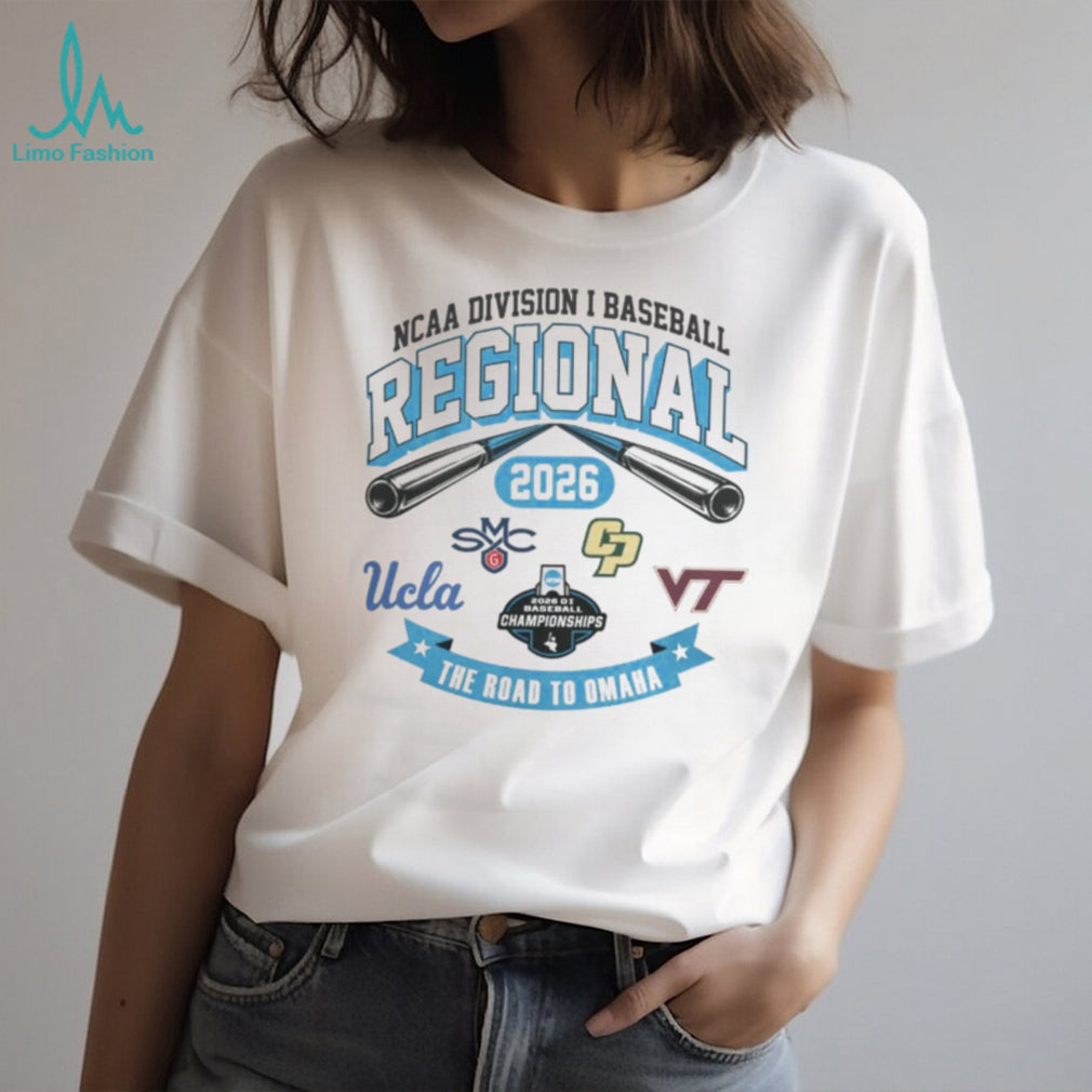 2026 NCAA Division I Baseball Regional UCLA Bruins The Road To Omaha Shirt