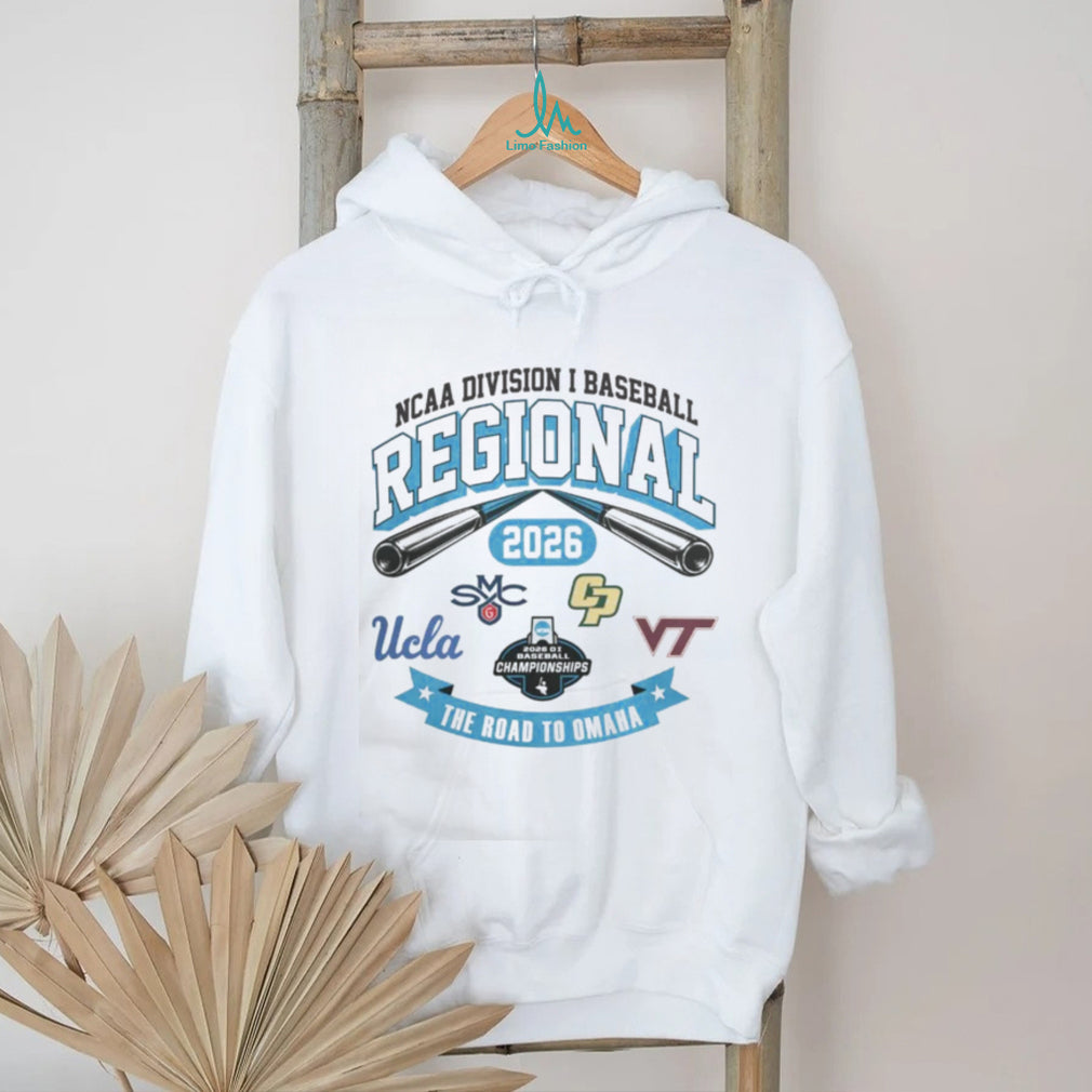 2026 NCAA Division I Baseball Regional UCLA Bruins The Road To Omaha Shirt