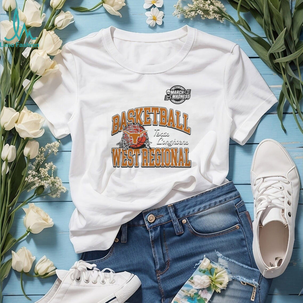 2026 NCAA Division I Men’s Basketball Texas Longhorns West Regional T Shirt