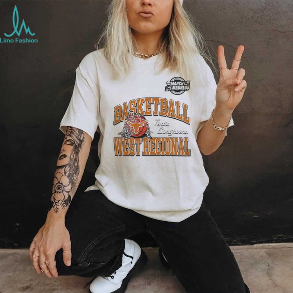 2026 NCAA Division I Men’s Basketball Texas Longhorns West Regional T Shirt