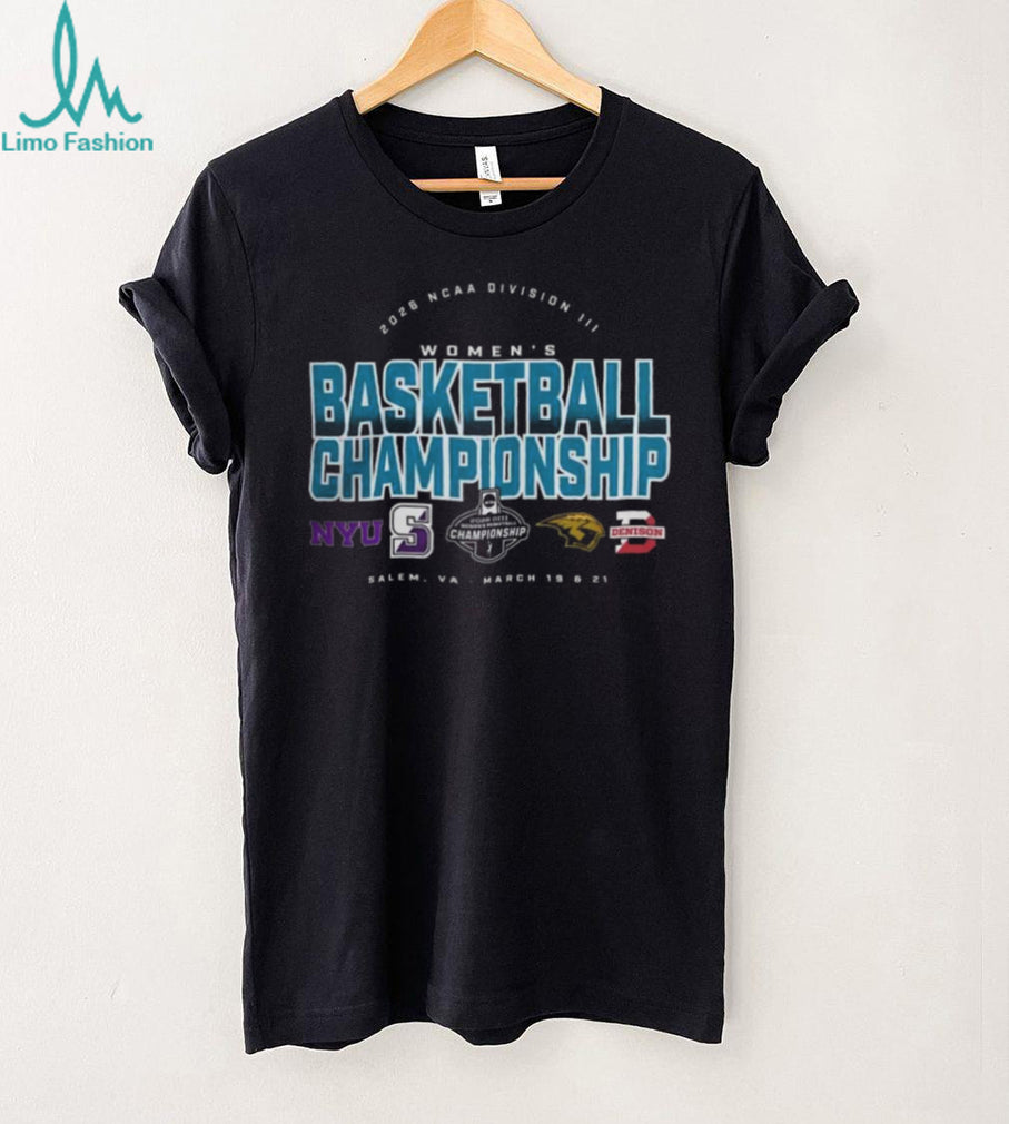 2026 NCAA Division III Women’s Basketball Final Championship Logo T Shirt