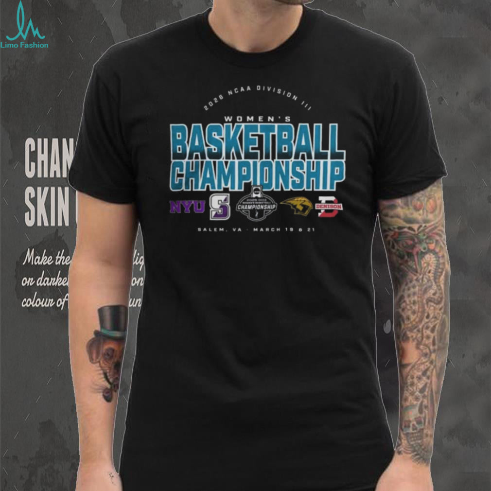 2026 NCAA Division III Women’s Basketball Final Championship Logo T Shirt