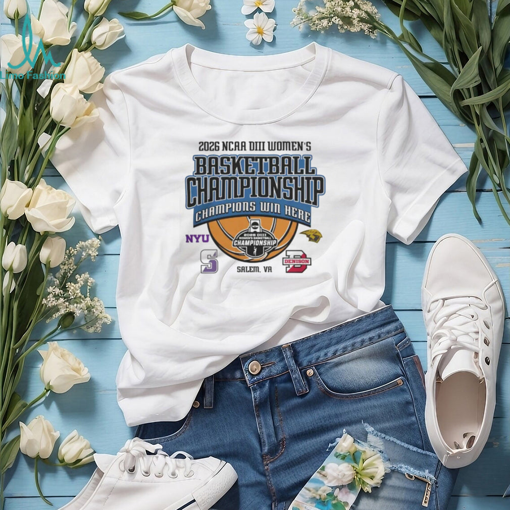 2026 NCAA Division III Women’s Basketball Final Championship T Shirt