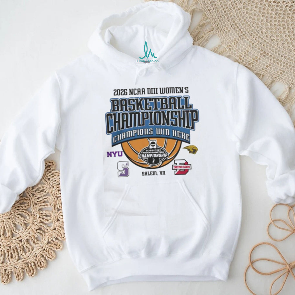 2026 NCAA Division III Women’s Basketball Final Championship T Shirt