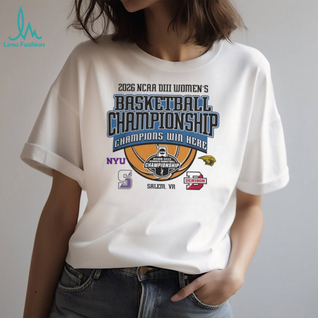 2026 NCAA Division III Women’s Basketball Final Championship T Shirt